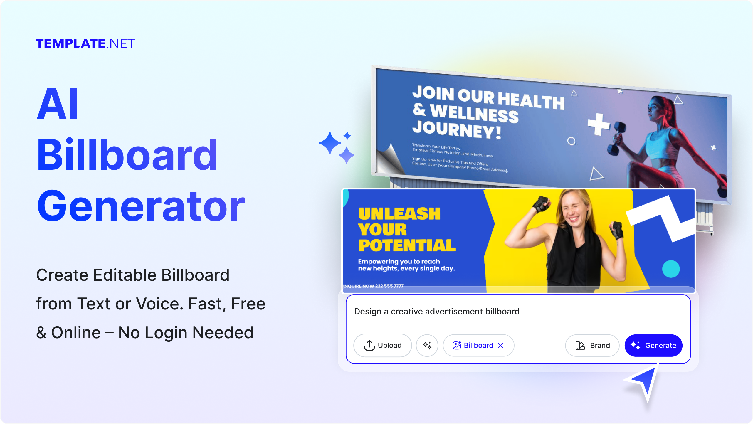 Free AI Billboard Generator, Free Billboard Maker Online